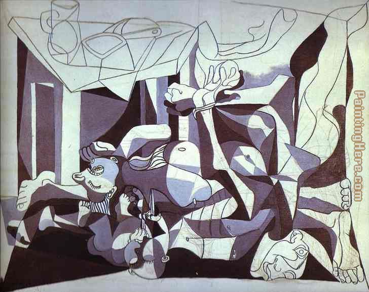 Pablo Picasso Th Charnel House
